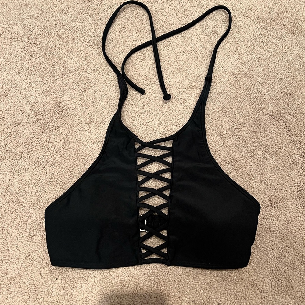 Hollister Black Bikini Top